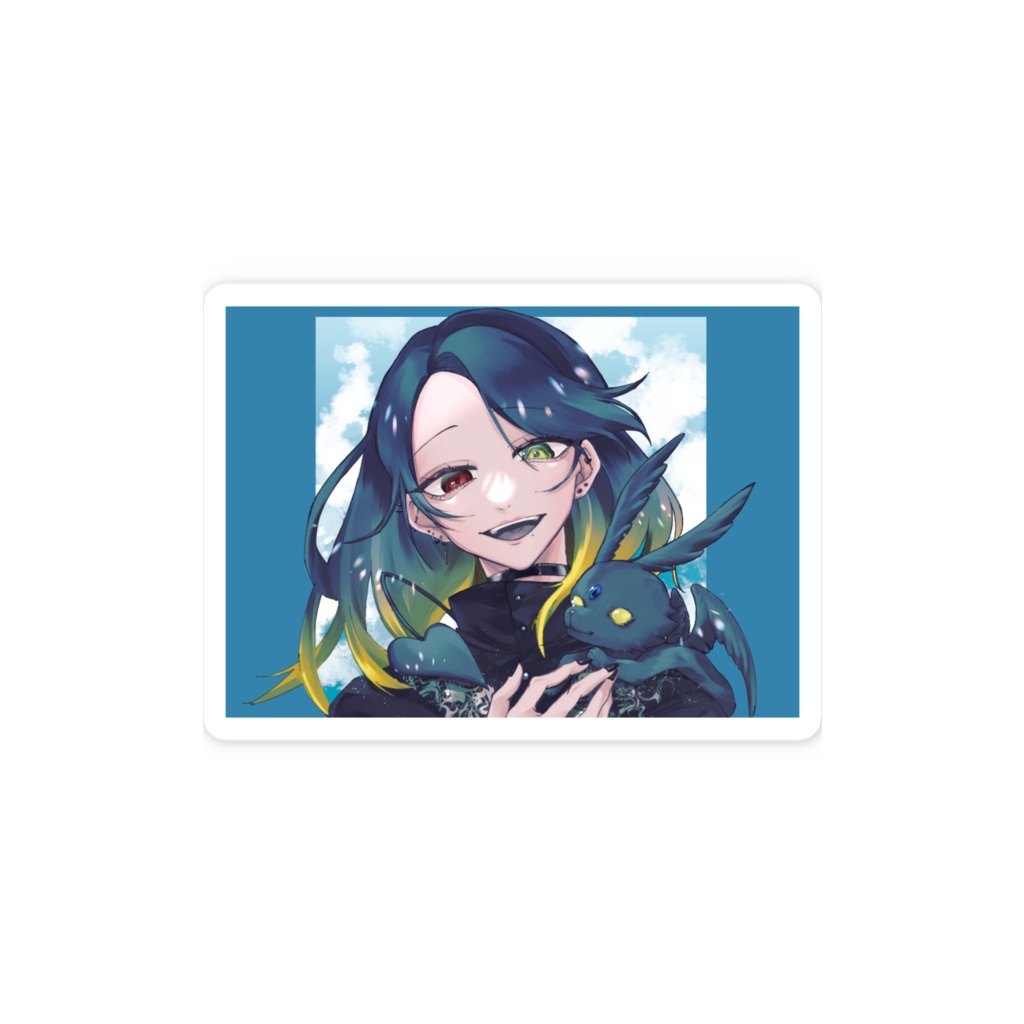 1周年ステッカーver.1