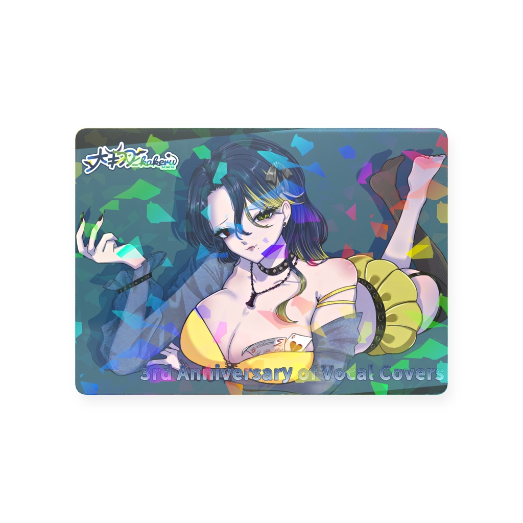 3周年ステッカー