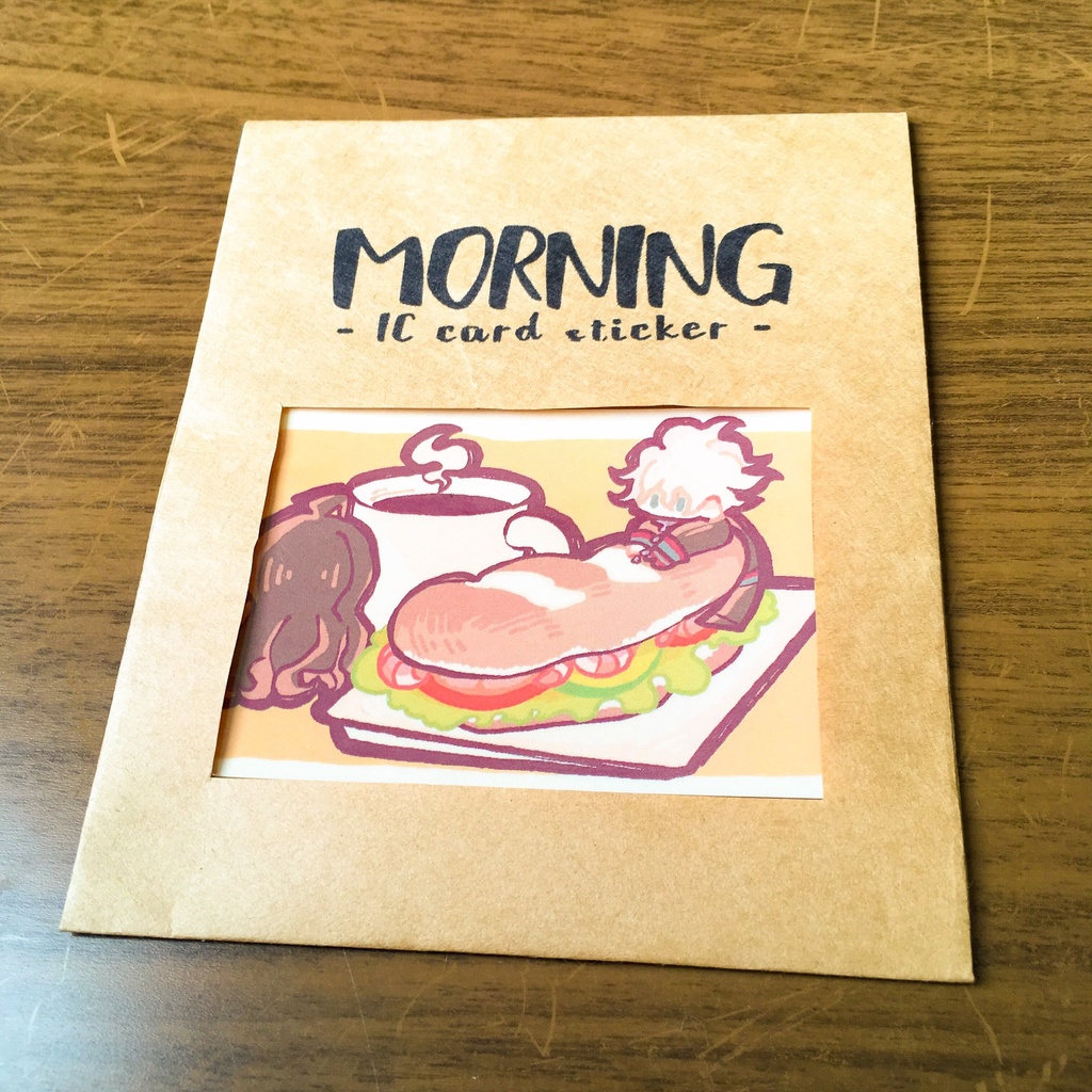 ICカードステッカー - morning