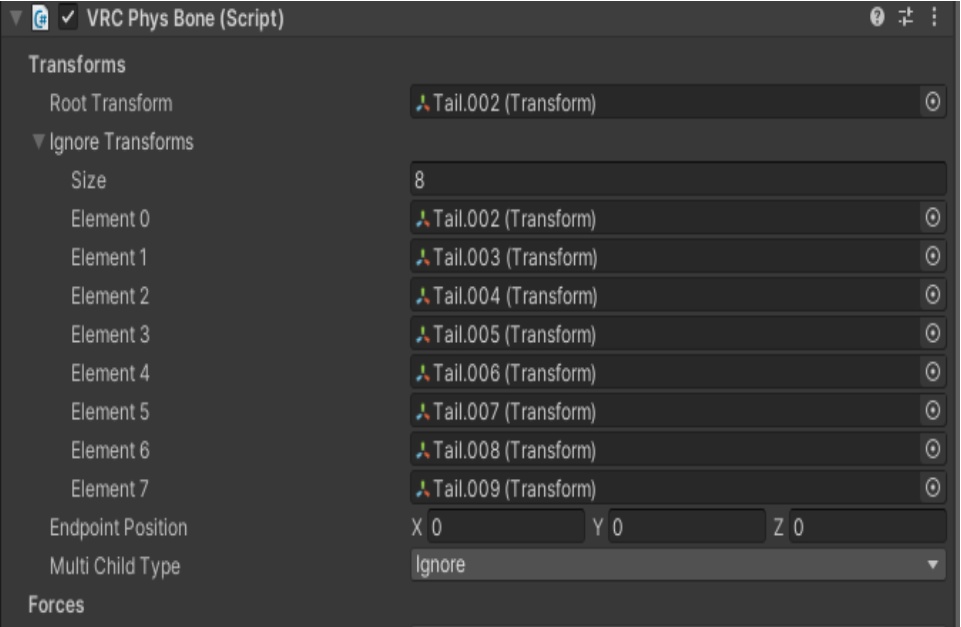 萌 専用 尻尾チェーン