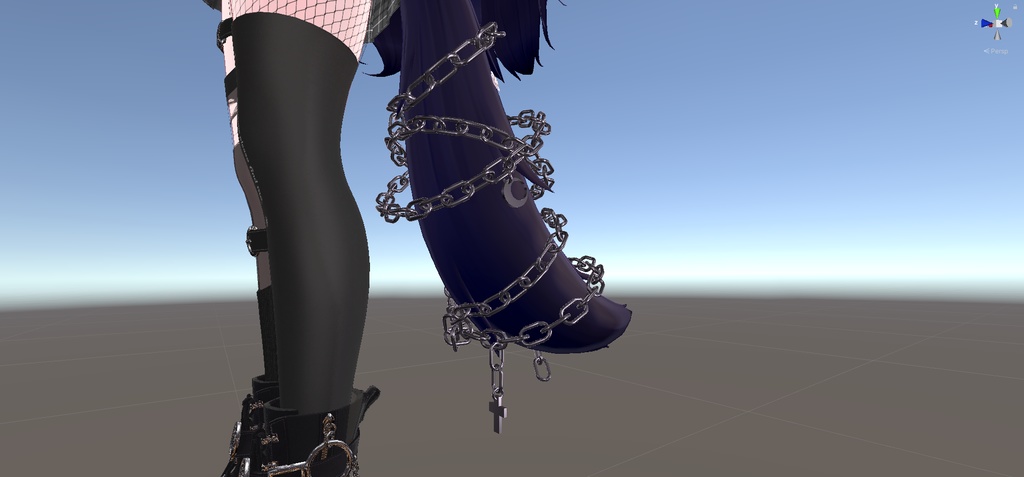 萌 専用 尻尾チェーン