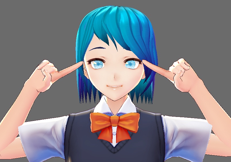 Bright Blue Eyes