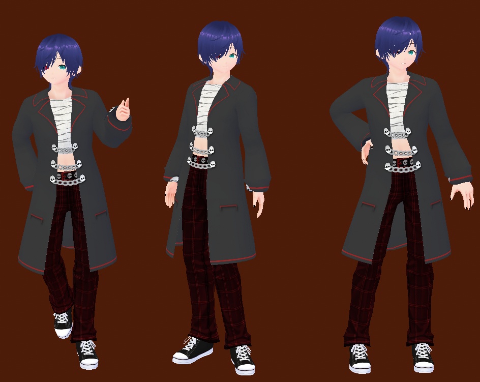 Sassy Pirate gothic outfit