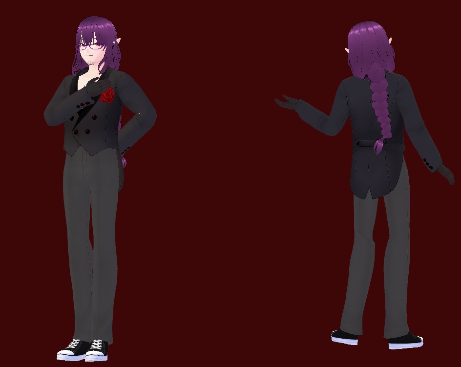 Male Demon Vtube Model