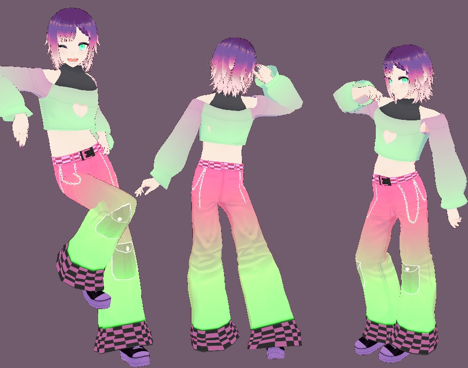 Pastel Melon Berry Vtuber