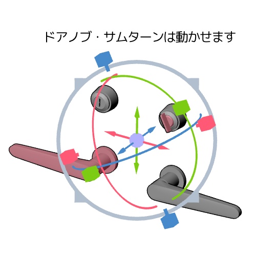 ドアノブセット