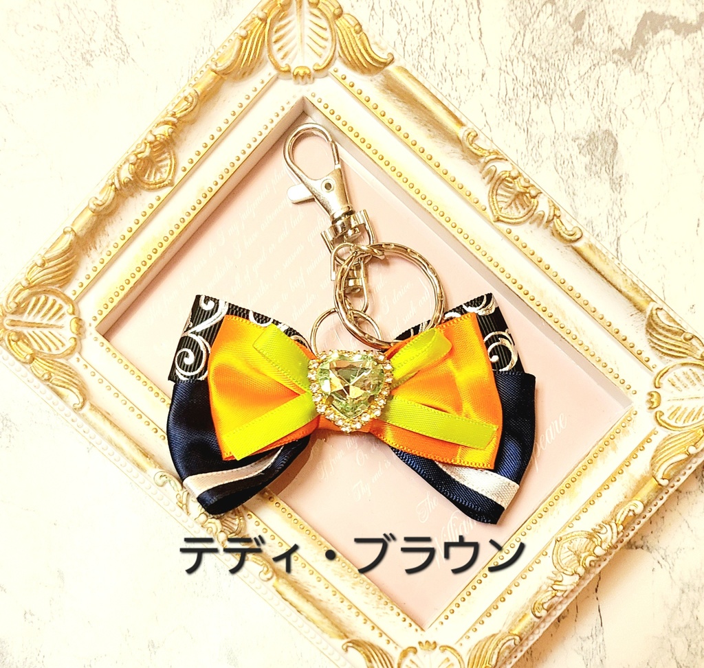 あくねこ リボンチャーム ヘアゴム