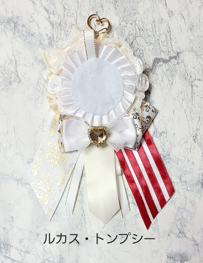 57mm あくねこ イメージロゼット