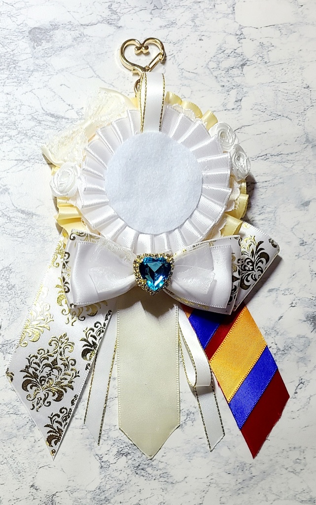 57mm あくねこ イメージロゼット