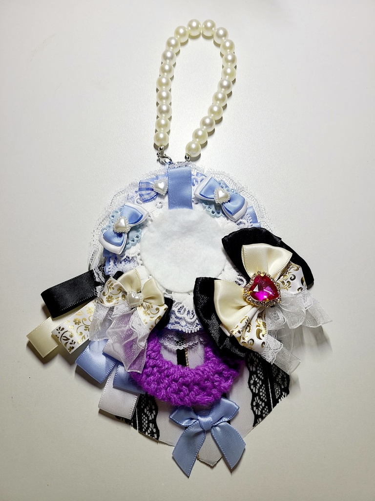 57mm あくねこ イメージロゼット