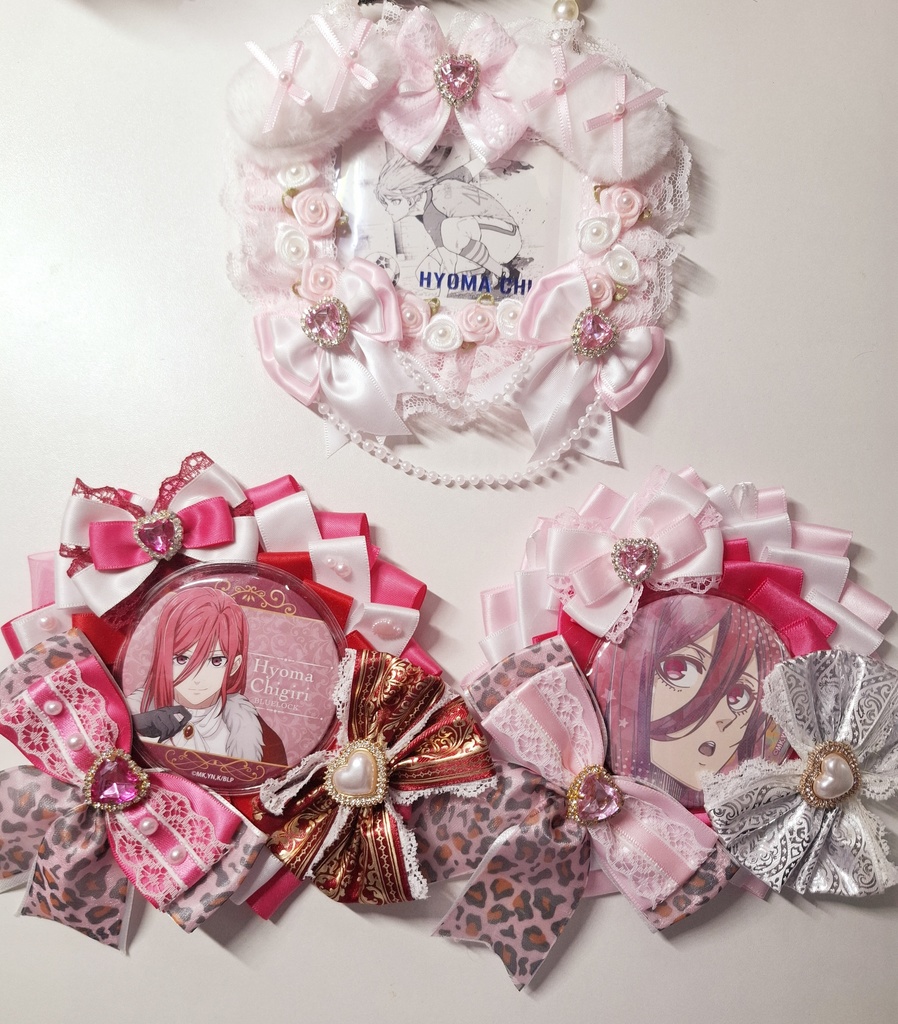 自分用✽硬質ケースデコ＆ロゼット