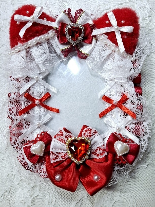 魔法少女感女児風硬質ケースデコ(ネコ耳)