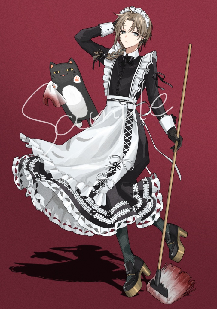 アクリルスタンド　メイド