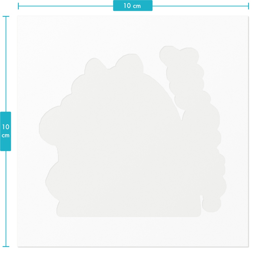 ととのった?って聞くカバステッカー