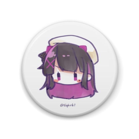 さかき缶バッジA