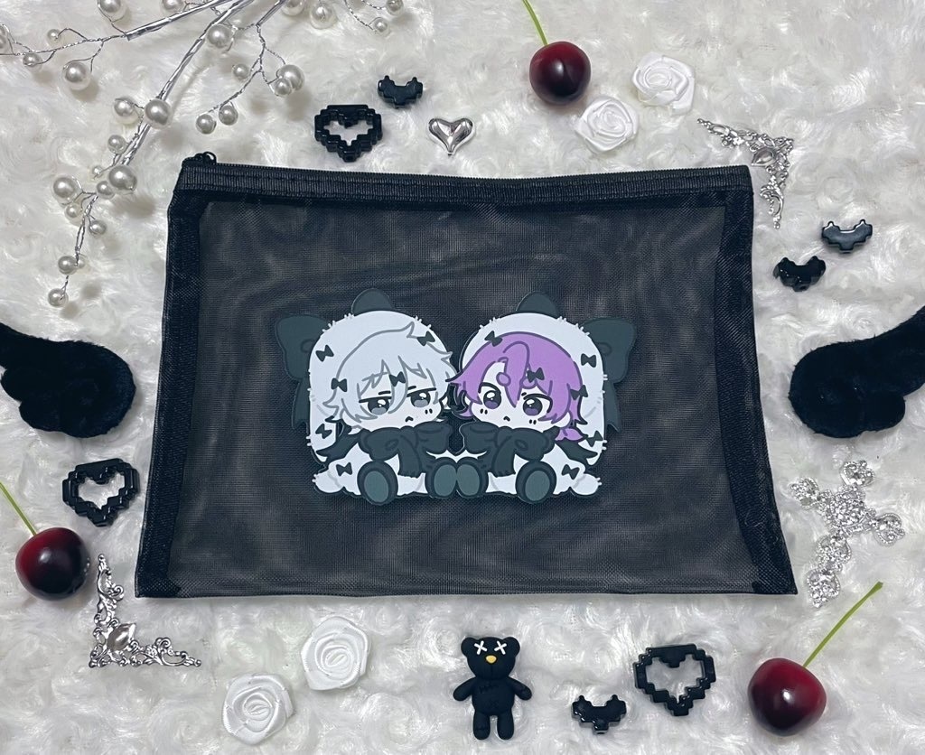 なぎれおブラックポーチ&シールセット