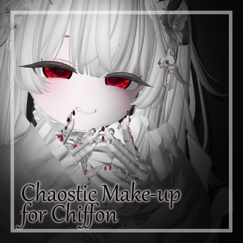 シフォン用 Chaostic メイク&瞳テクスチャー Make up and Eye Texture for Chiffon