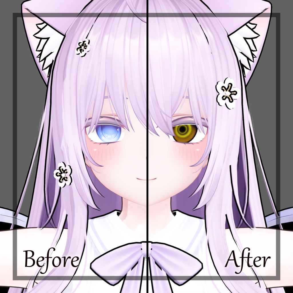 【2アバター対応】Sunset Eye 瞳テクスチャー Eye Texture for 2 Avatars