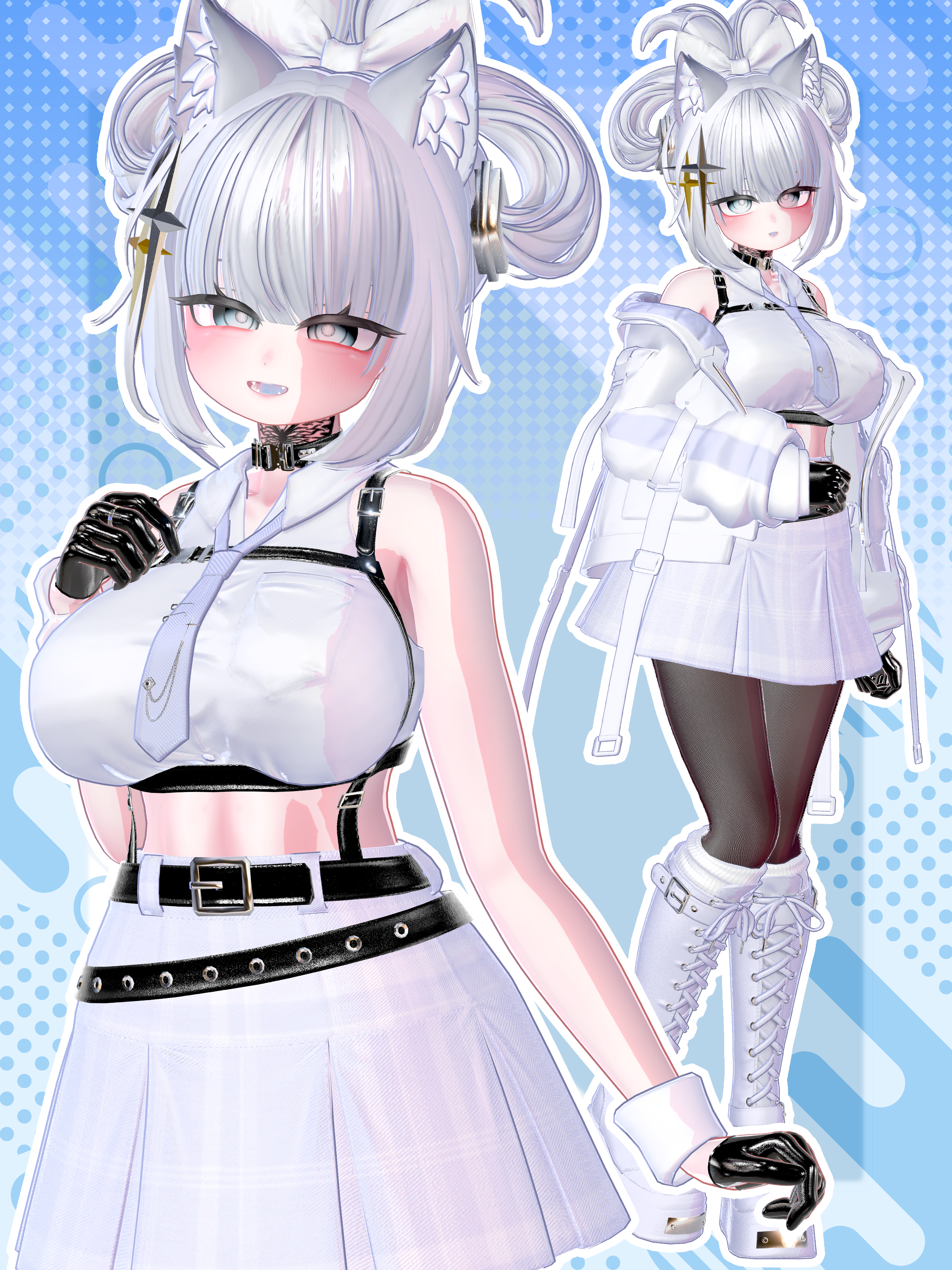 【VRChat】Soft Toontic Material Set - #AtelierWhitelily - BOOTH