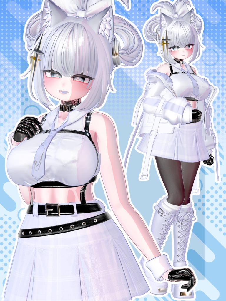 【VRChat】Soft Toontic Material Set