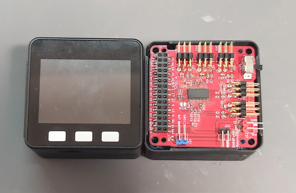 M5Stack 拡張モジュール用デバッグ治具