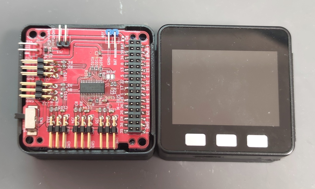 M5Stack 拡張モジュール用デバッグ治具