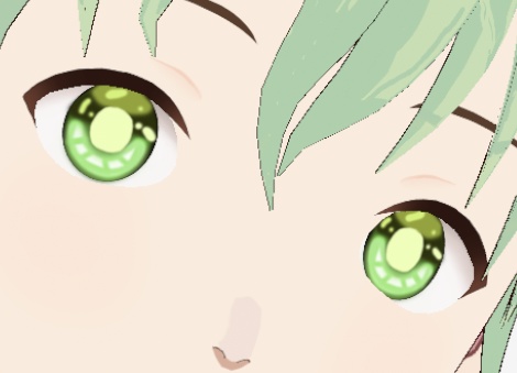 Deep light green Eye texture 