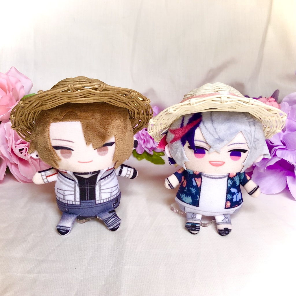 色が選べるにじぱぺサイズ麦わら帽子🌹お花つき🌹