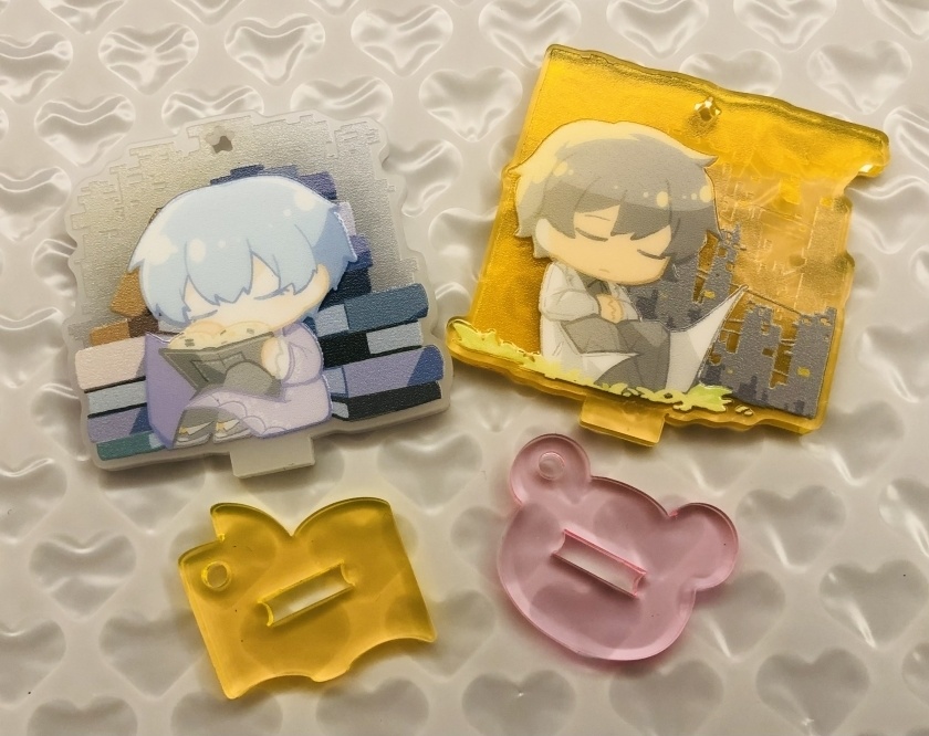 おやすみアクスタ Aとアンジェラ