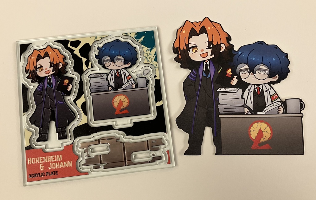 ホーエンハイム&ヨハン アクリルプレート