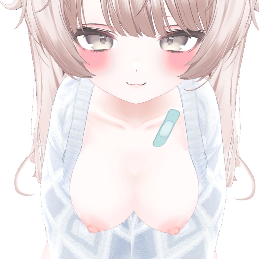 ♡ミルフィちゃん エクちゃんのちくびをぷっくりさせるシェイプキー♡ / Milfy Eku Big nipple shapekey 缩略图 8
