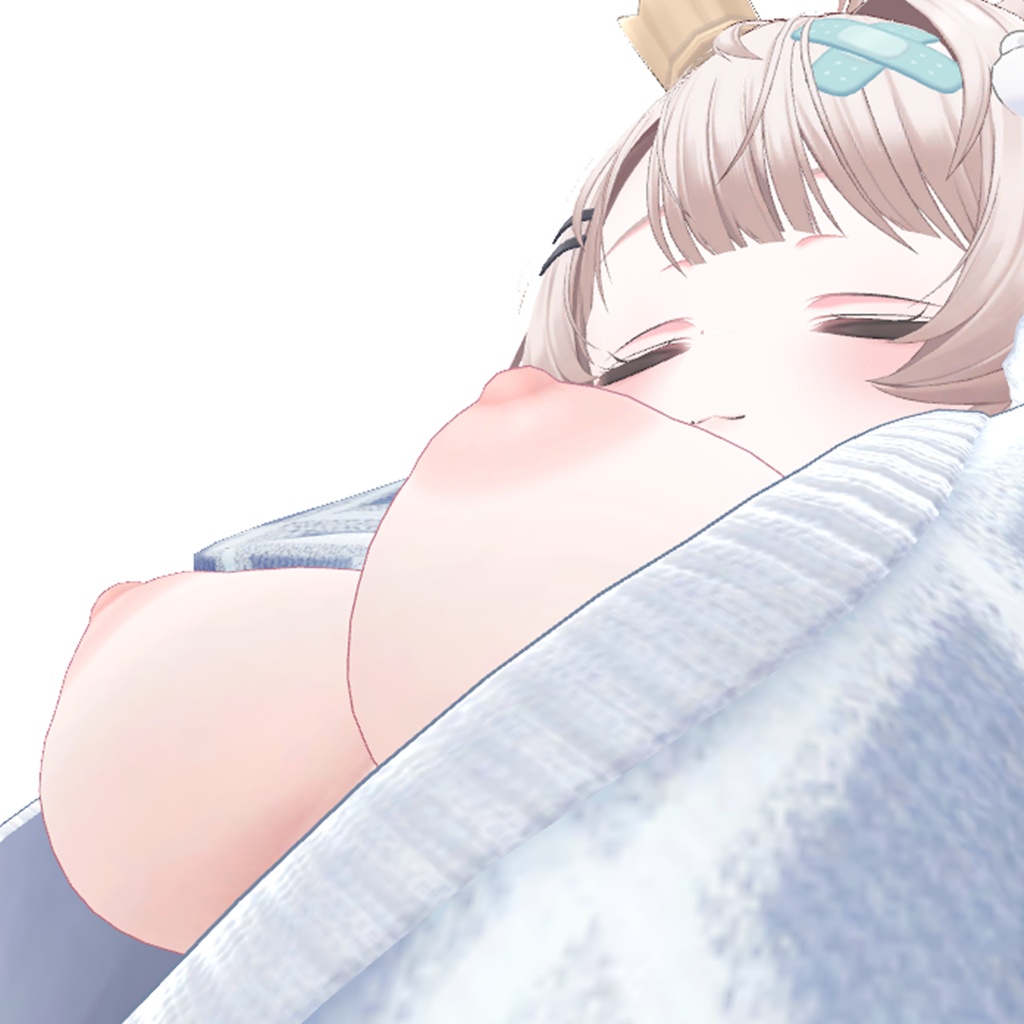 ♡ミルフィちゃん エクちゃんのちくびをぷっくりさせるシェイプキー♡ / Milfy Eku Big nipple shapekey 缩略图 10