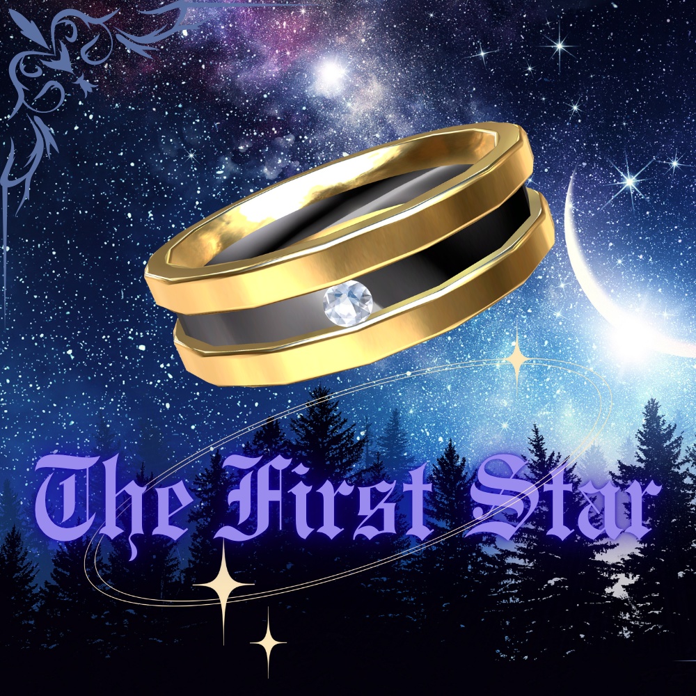 【VRC想定_リング5本セット】Starry Nightシリーズ【単体購入可】【初作品】