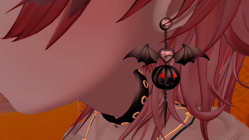 🦇新作追加【VRC想定_アクセサリー4種セット】Veinシリーズ【単体購入可】