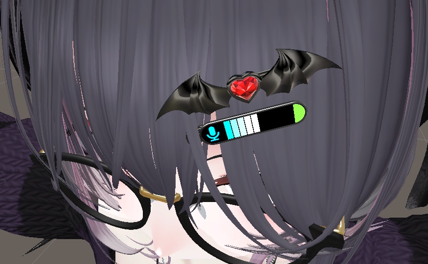 🦇新作追加【VRC想定_アクセサリー4種セット】Veinシリーズ【単体購入可】