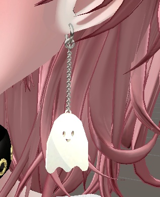 【無料】ハロウィン【VRC想定_シーツお化けアクセ2種セット】