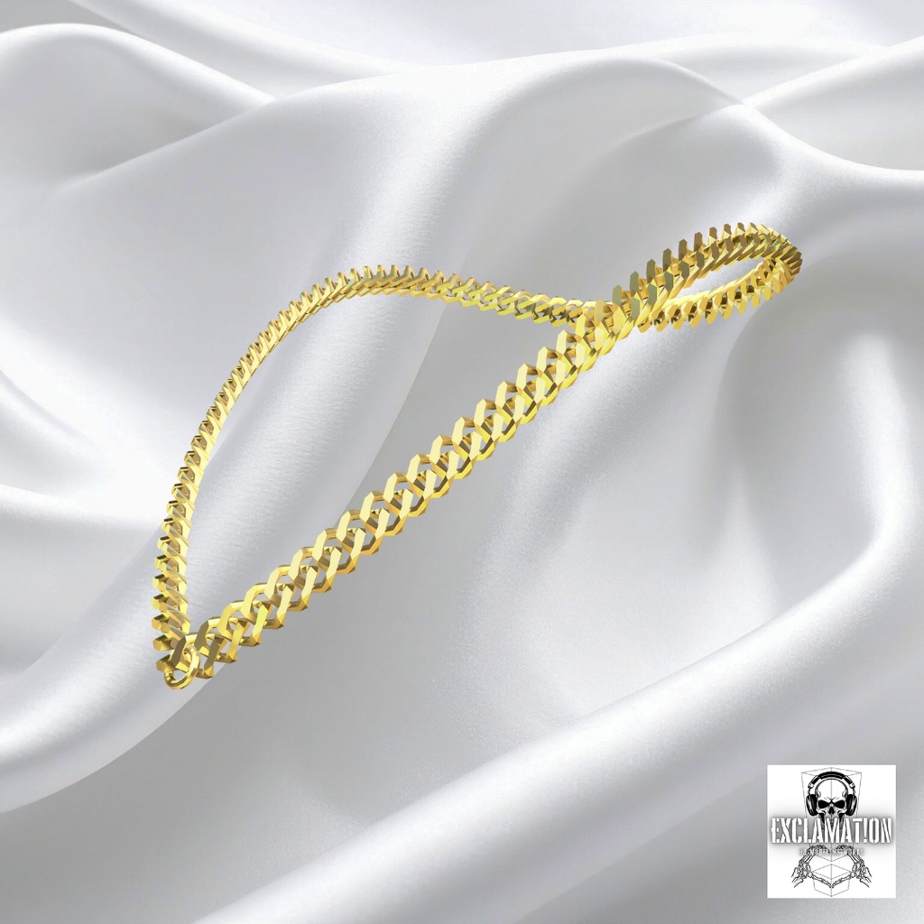 【リゼ(Rize)完全対応】喜平チェーン【VRC想定ネックレスチェーン】