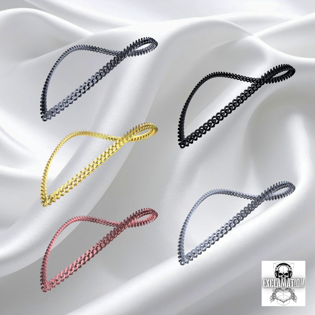 【リゼ(Rize)完全対応】喜平チェーン【VRC想定ネックレスチェーン】