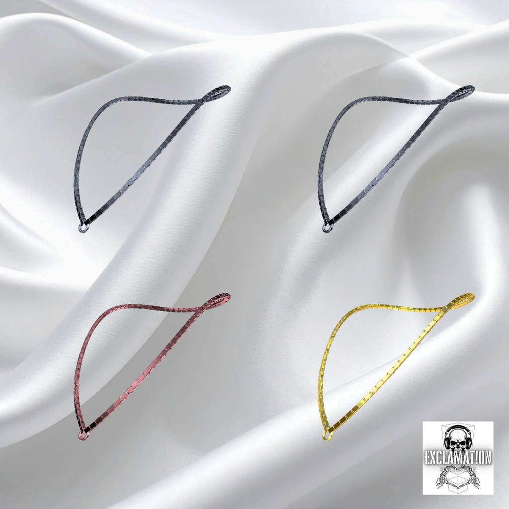 【リゼ(Rize)完全対応】ボックス(ベネチアン)チェーン【VRC想定ネックレスチェーン】