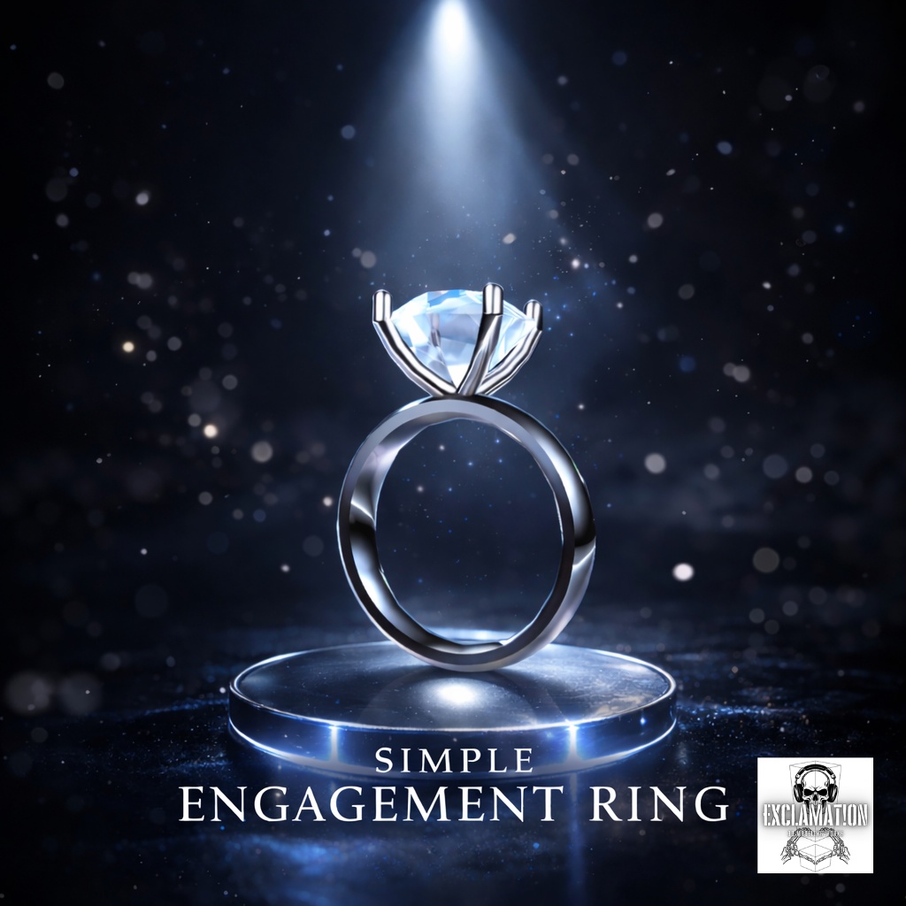 【VRC対応】アバター用エンゲージリング　Simple Engagement Ring 