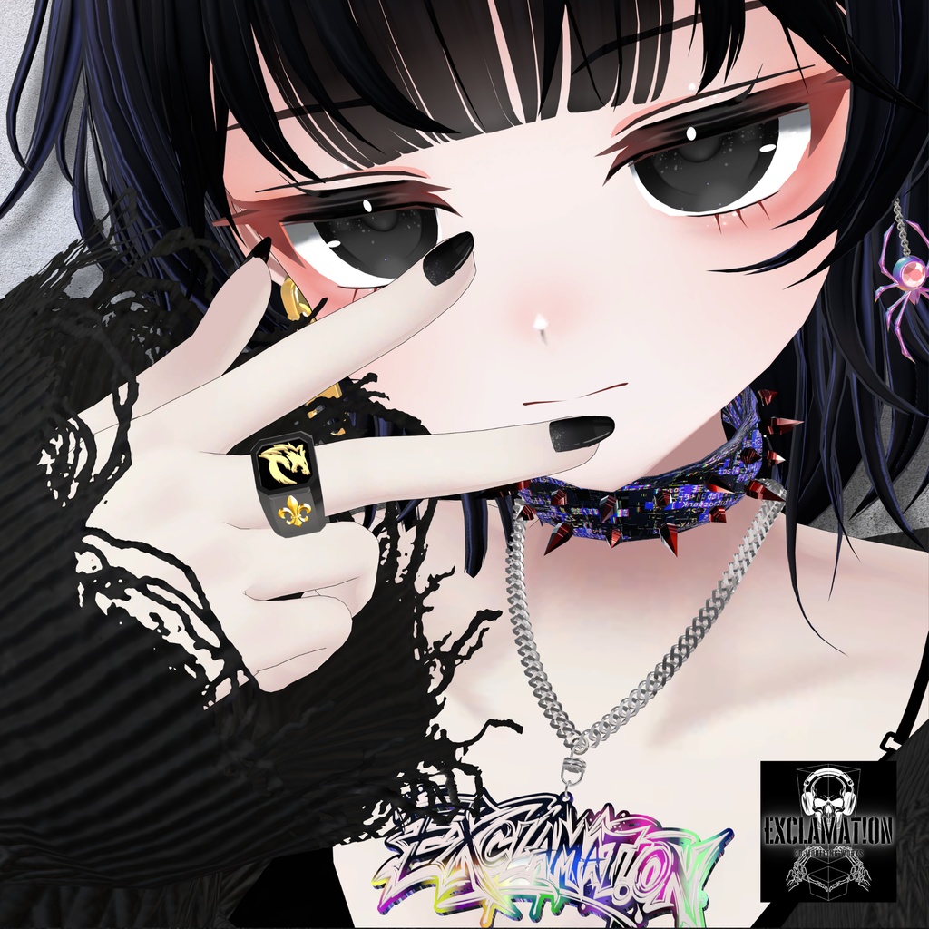 【VRC対応】GOTUI RING SET / ゴツい リング セット