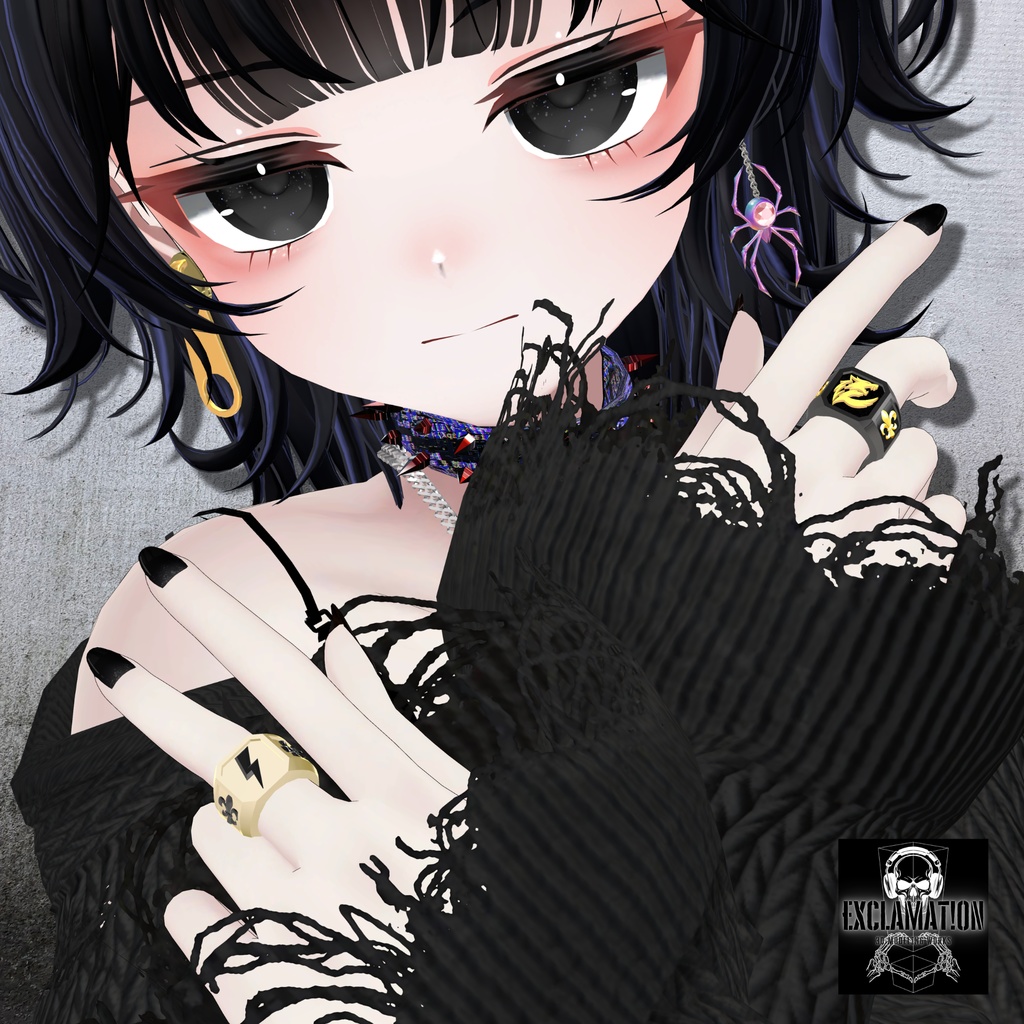 【VRC対応】GOTUI RING SET / ゴツい リング セット