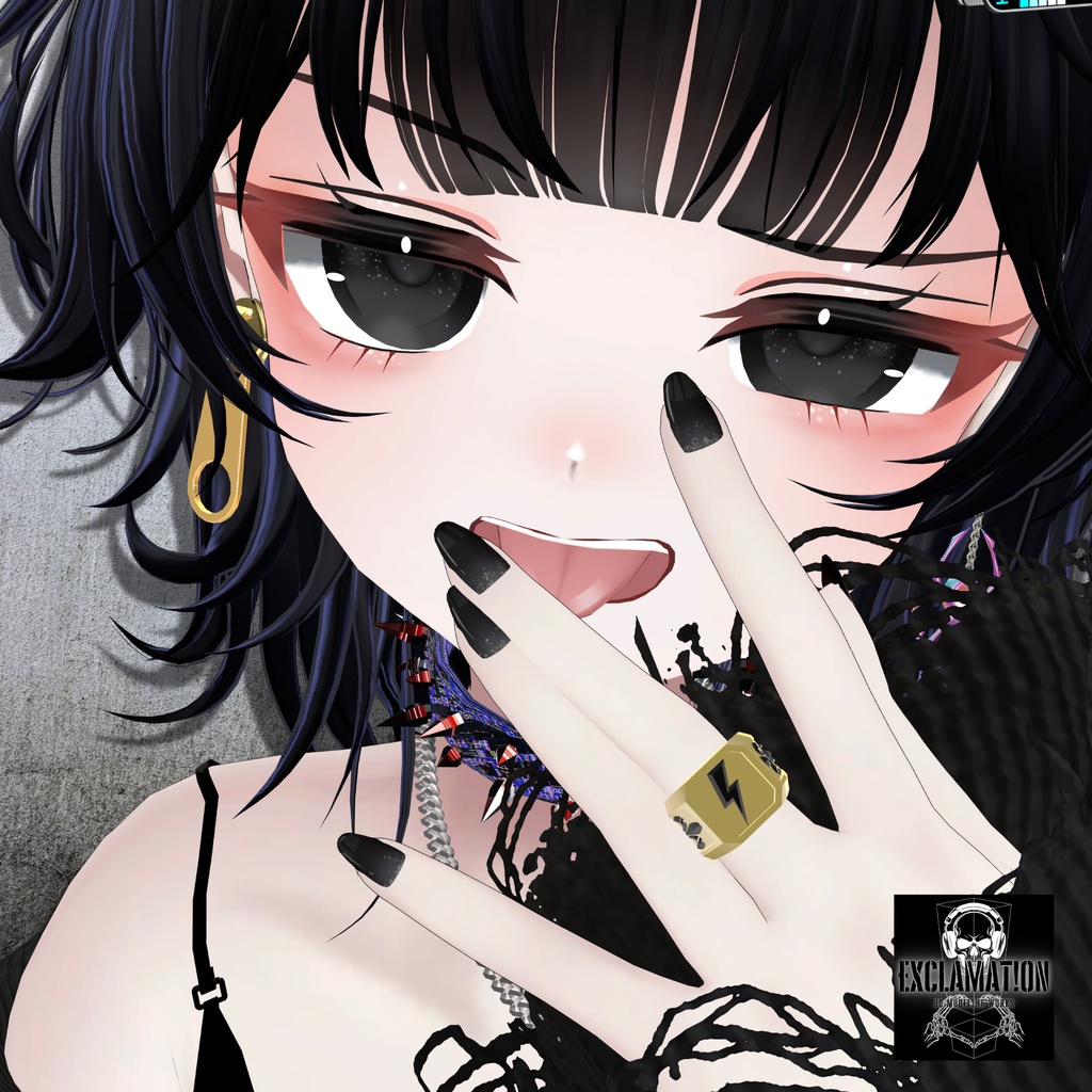 【VRC対応】GOTUI RING SET / ゴツい リング セット