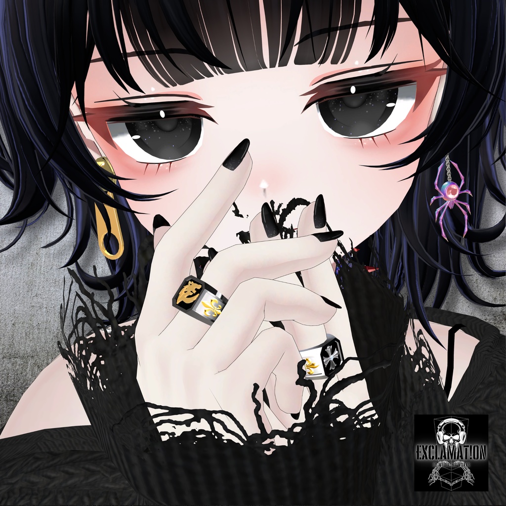 【VRC対応】GOTUI RING SET / ゴツい リング セット