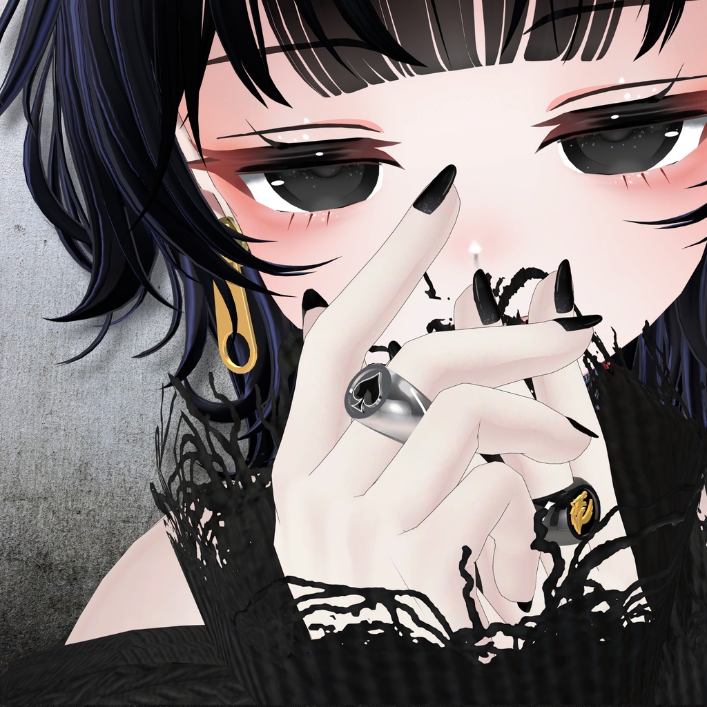 【VRC対応】GOTUI RING SET / ゴツい リング セット