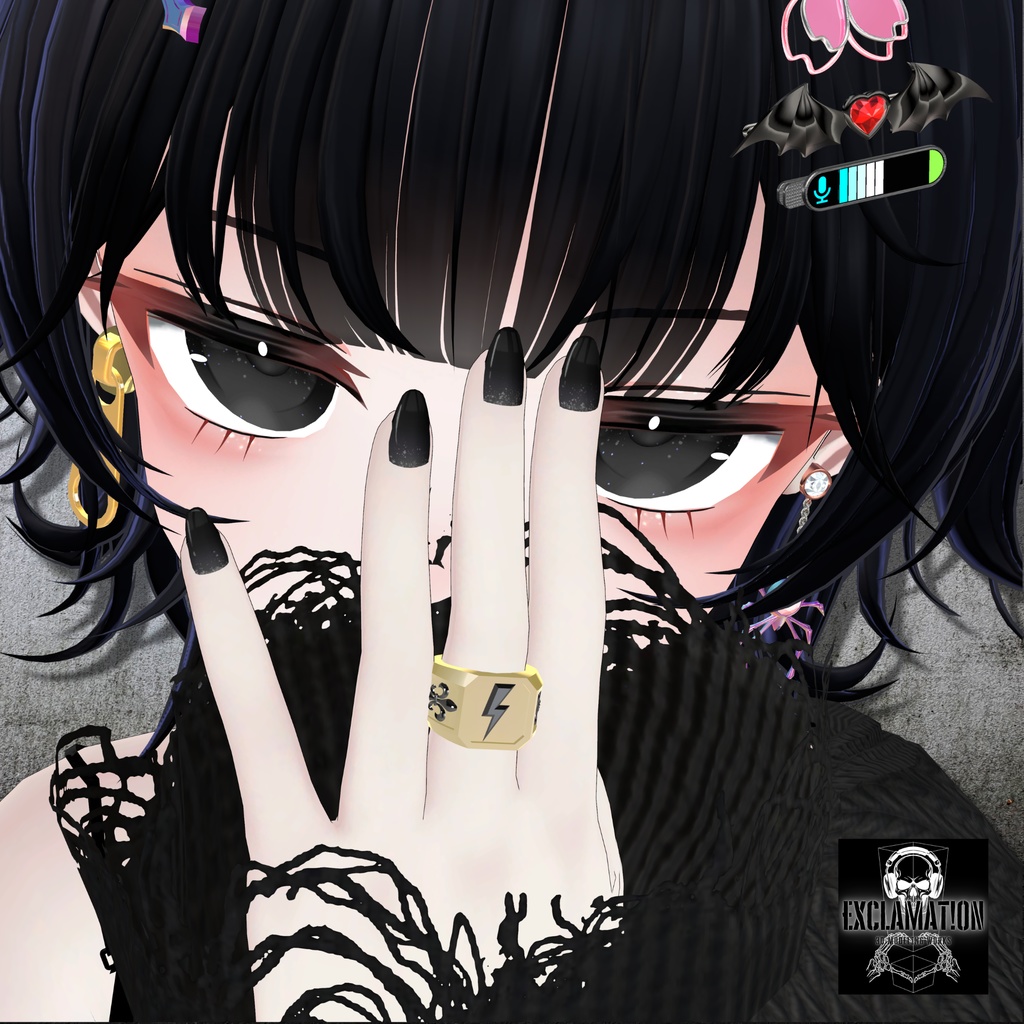 【VRC対応】GOTUI RING SET / ゴツい リング セット