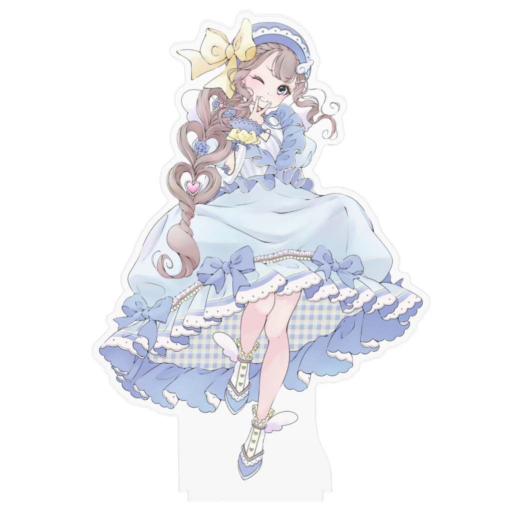 【心ノ羽ななせ】1000人記念アクリルスタンド