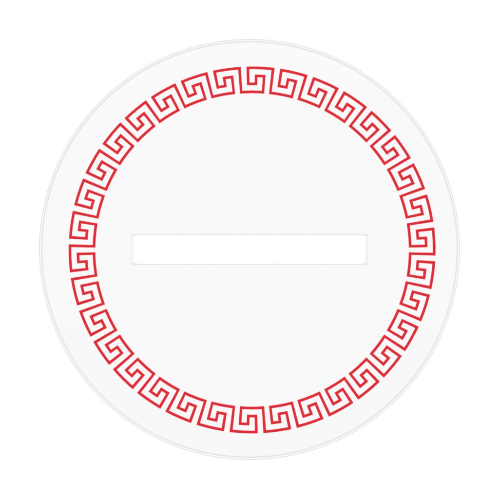 【心ノ羽ななせ】歌ってみた公開記念!中華パンダ衣装アクリルスタンド