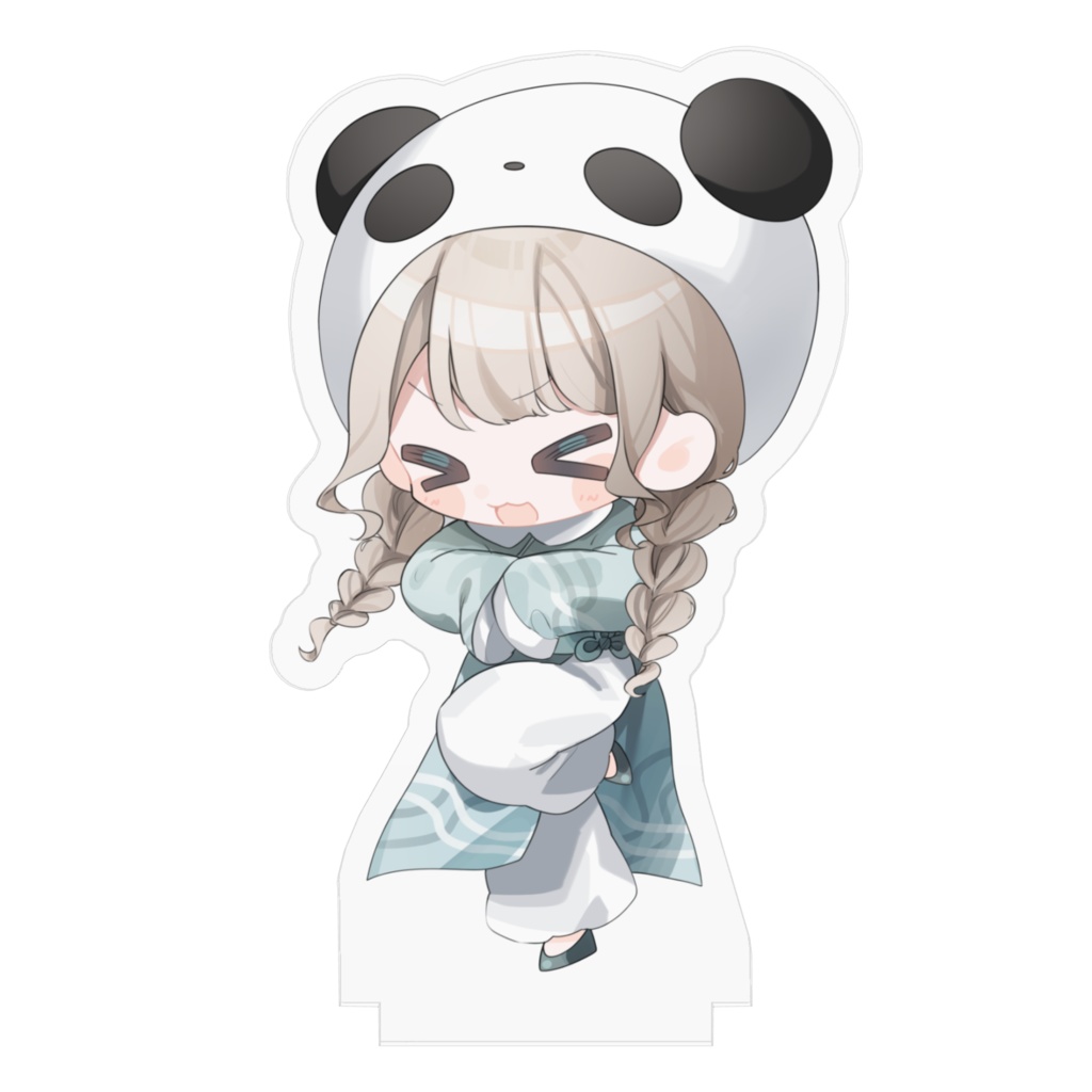 【心ノ羽ななせ】歌ってみた公開記念!中華パンダ衣装アクリルスタンド