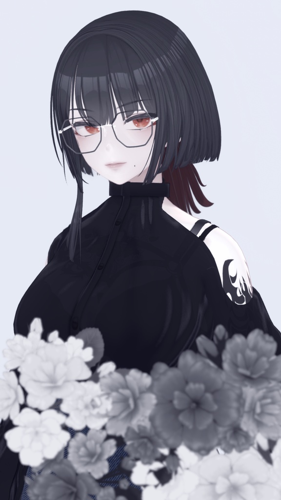 【VRC対応3Dモデル】PLG-01【複数アバター対応】